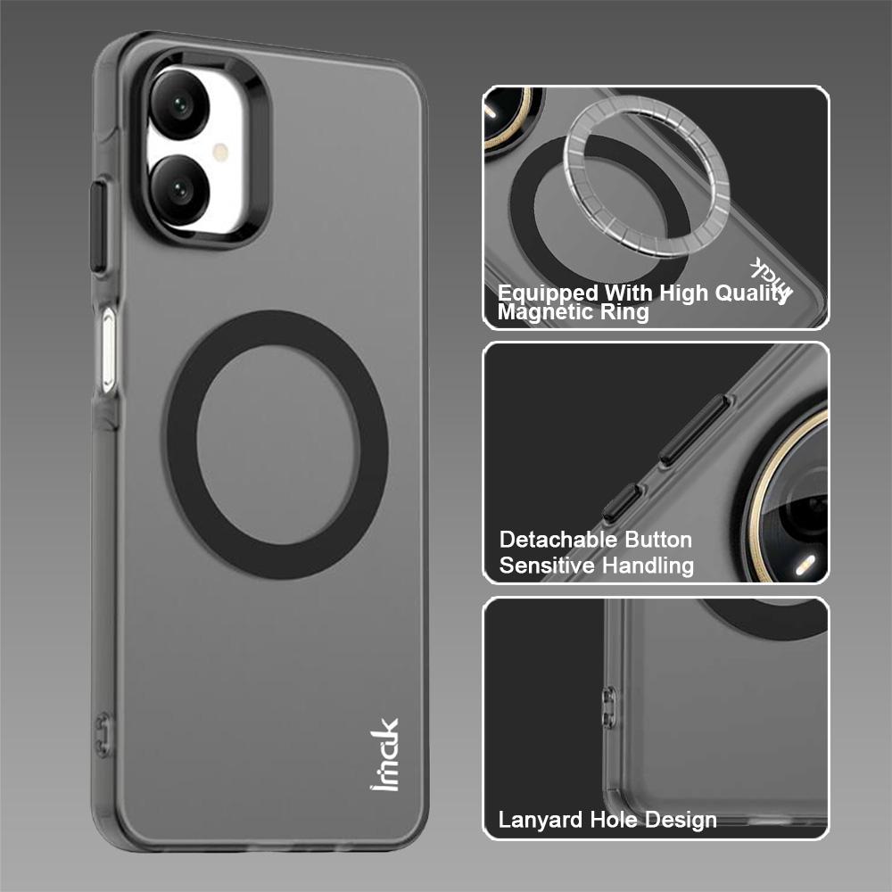 Для Samsung Galaxy A06 5G чехол для телефона IMAK Chocolate Magnetic Case