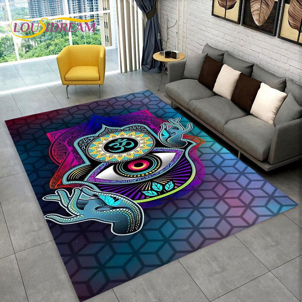 Коврик Nazar Evil Eye Tree of Life, ковер для дома, гостиной, спальни, дивана, коврик для кухни, декор для кухни, нескользящий напольный коврик для детских игр
