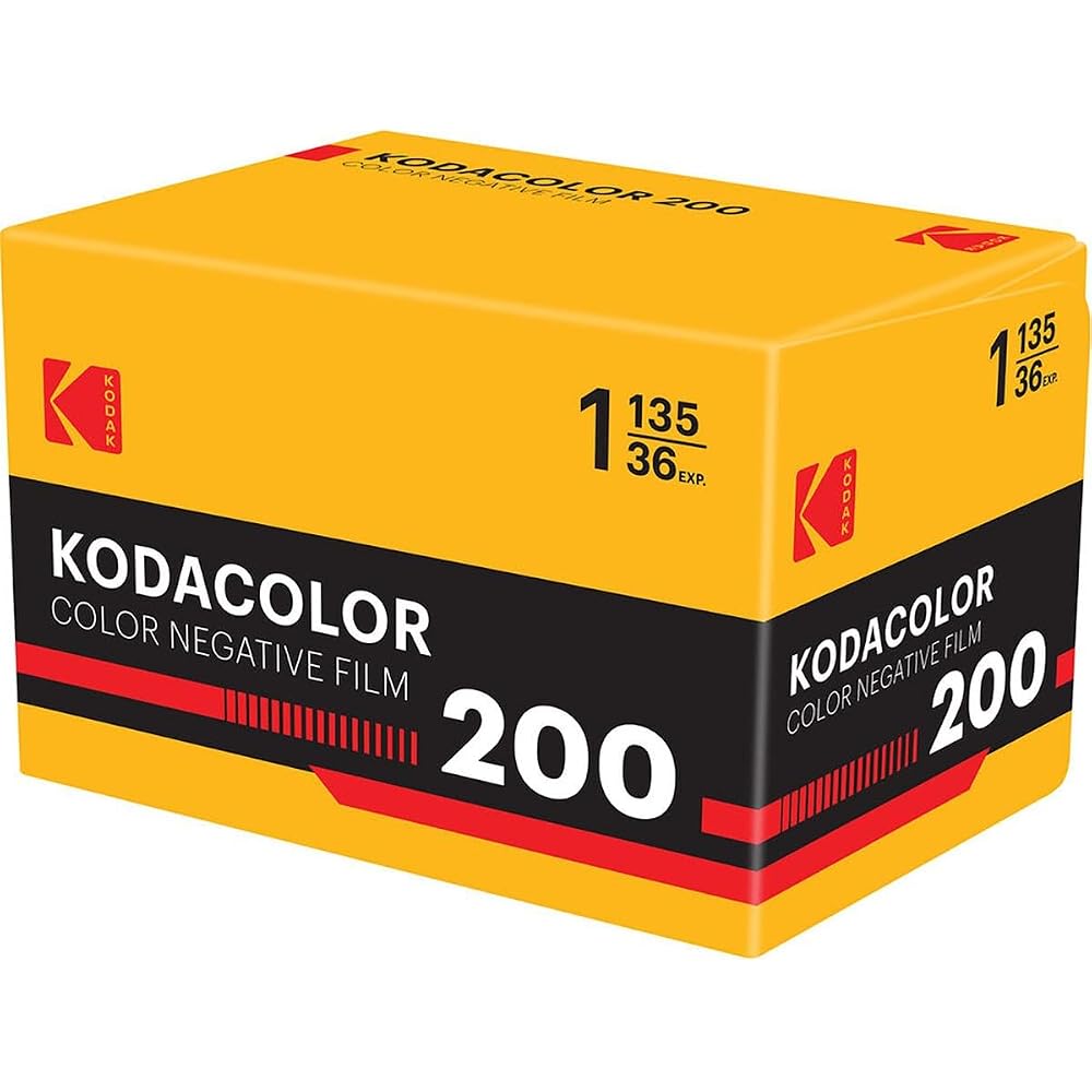 Kodak Kodacolor 200 35mm color negative film, 36 exposures, 7517675