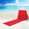 Подушка для кемпинга на открытом воздухе Треугольная подушка ПВХ Флокированная Надувная подушка Портативная Складная Летний Пляж