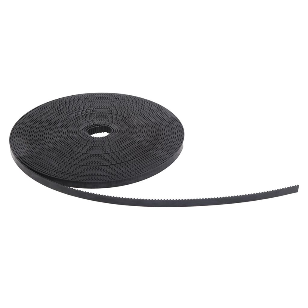 2GT‑6mm PU Timing Belt with Steel Synchronous Belts Industrial Supply Black