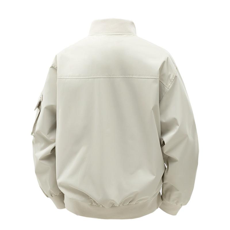 Мужская осенне-зимняя новая свободная бейсбольная джерси, повседневная мужская модная брендовая американская бейсбольная куртка с воротником