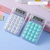 Мини-калькулятор с 8-значным дисплеем, карманный размер, базовый калькулятор, работающий от батареи, электронный калькулятор для школы, офиса, дома, принадлежностей