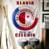 SK Slavia Prague Wall Hanging Printed Fabric Blanket Decorative Tapestries for Bedroom Living Room Home Decor