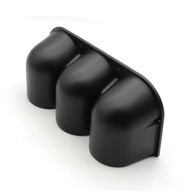 DRAGON GAUGE 52mm Car Gauge Pod Universal Black Single Double Triple Car Meters Holder for 2 Inch 52mm Gauges