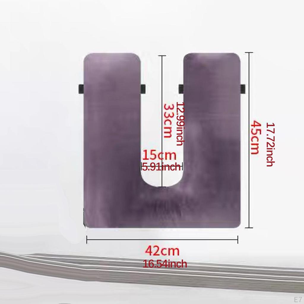 Прикроватное кресло-туалет с подушкой, утолщенное, портативное, со съемным чехлом, накладка для унитаза