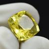 Natural Yellow Sapphire Square Cushion Cut 10.45 Ct   Loose Gemstone