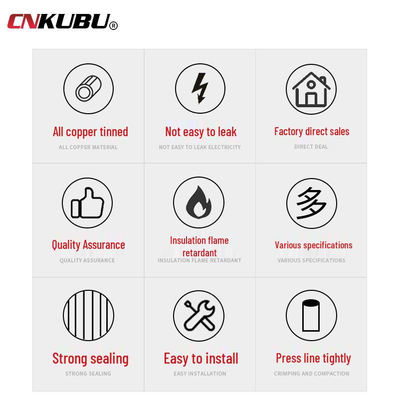 Набор холоднопрессованных клемм - 280 штук | Горячий продукт для трансграничной торговли