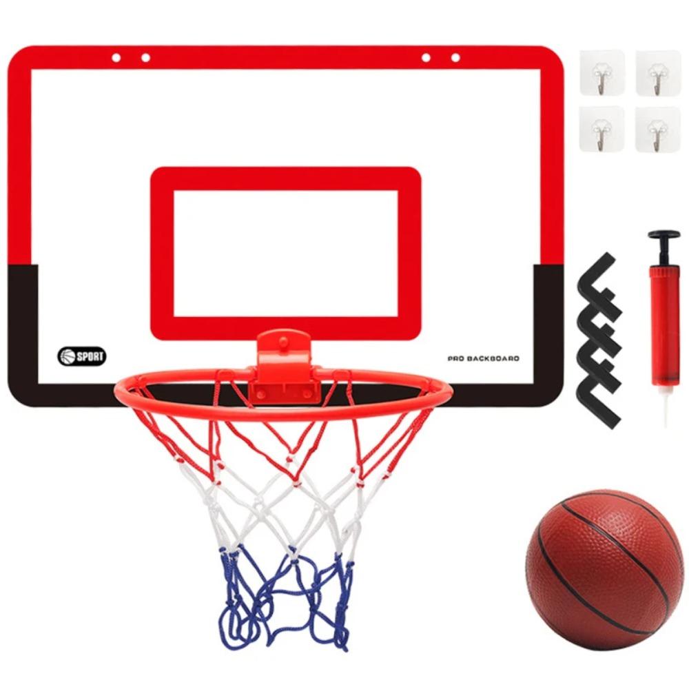Safety Indoor Basketball Hoop Set Backboard Portable Basketball Hoop Toys Basketball Fans