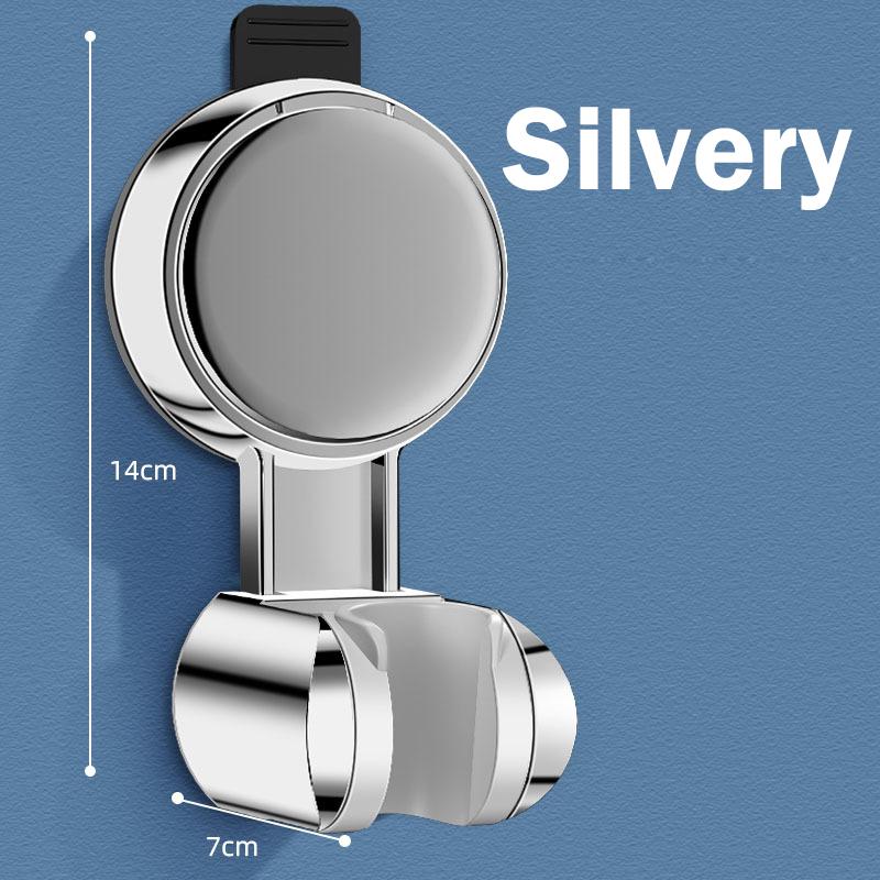 Universal Shower Head Holder Punch-free 360° Adjustable Suction Cup Wall Mounted Handheld Shower Holder Bathroom Accessories New