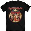 Iron Maiden Unisex Adult Powerslave Lightning Circle T-Shirt