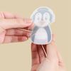 Plastic Cartoon Plug Hanger Self Adhesive Socket Storage Rack Animal Wall Plug  Bathroom