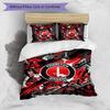 Charlton Athletic FC Printed 3PCS Bedding Set Breathable Duvet Cover with Pillowcases Decorative Bed Linen for Bedroom Home