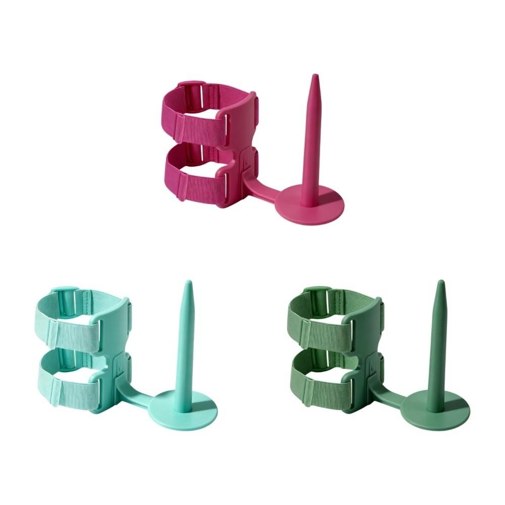 Hands-free Arm-worn Crochet Yarn Holder Woolen Ball Yarn Winder Stand Crocheting Supplies
