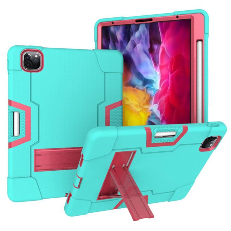 Shockproof Silicone PC Case With Stand IPad Pro 11 Inch /2020 Anti-Slip Rugged Cover In Multiple Color Combinations