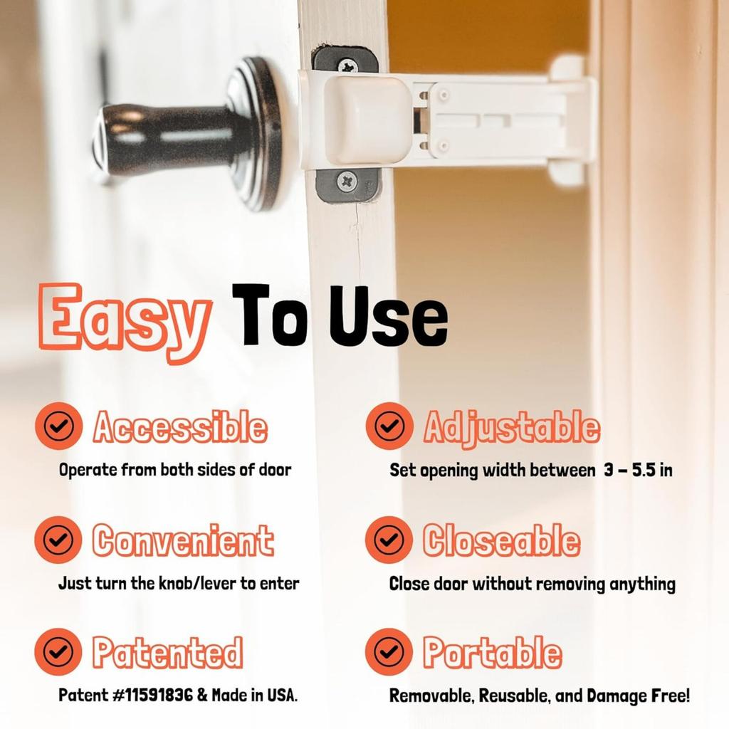 Дверной барьер для кошек, выдвижная защелка для двери для домашних животных, стопор для двери для котят, поддержка защелки для кошек, легкое решение