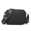 Autumn and Winter Embroidered Diamond-shaped Camera Bag, Fashionable and Simple Single-shoulder Crossbody Mobile Phone Bag