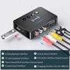 Bluetooth 5.0 Receiver Transmitter FM AUX 3.5mm Audio Adapter For Car Speakers