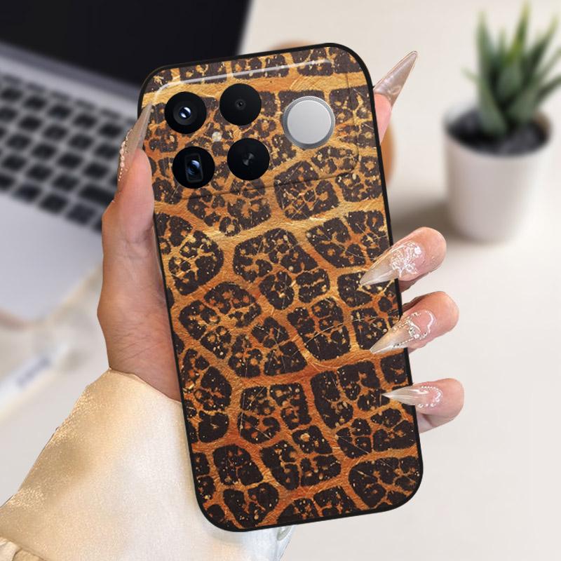 Для POCO F8 Ultra Чехол Модный Ударопрочный Чехол для Телефона Силиконовый Мягкий TPU Бампер Для Xiaomi POCO F8Ultra Чехол Fundas Мультяшный Capa
