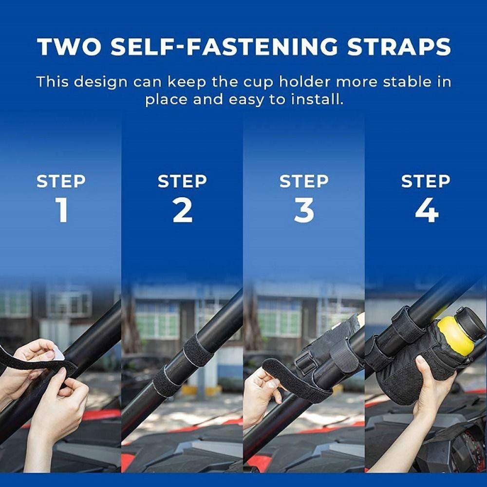 Сетчатая сумка Держатель для бутылки на руль Регулируемый держатель для бутылки для велосипеда Аксессуары Сумка для самоката