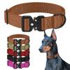 OEM Large Adjustable Dog Collar K9 Tactical Combat Pet Collar Washable Nylon Collar for Small Medium Large Dogs,Dog Accessories