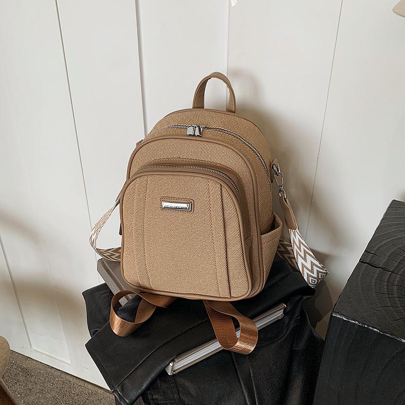 Рюкзак премиум-класса женский новый повседневный простой на плечо/мессенджер многофункциональный дорожный маленький рюкзак