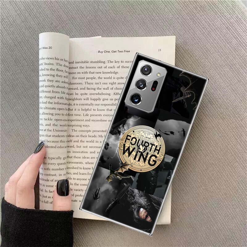 Чехол для телефона F-Fourth W-Wing Dragon для Samsung Galaxy S25 Edge S24 S23 FE S22 S26 Ultra S21 S20 S10 Plus Capa Мягкий