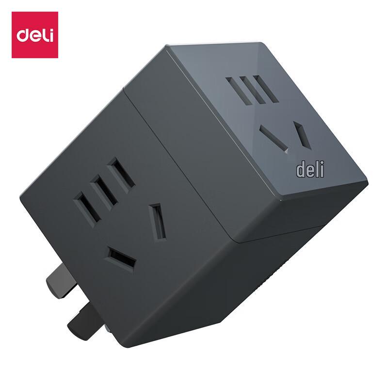 Deli 33634 Wireless Cube Power Adapter CN plug (adapter included)
