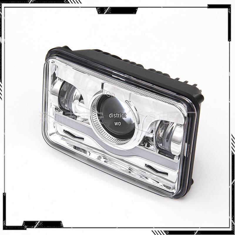 4x6 Inch LED Headlight with DRL for Jeep Truck, 5 Inch Square