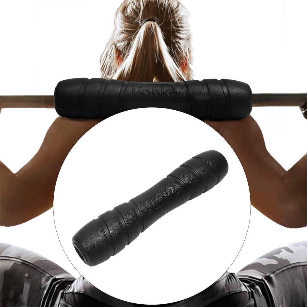 Barbell Squat Pad Stays In Place Secure Weight Lifting Bar Neck for