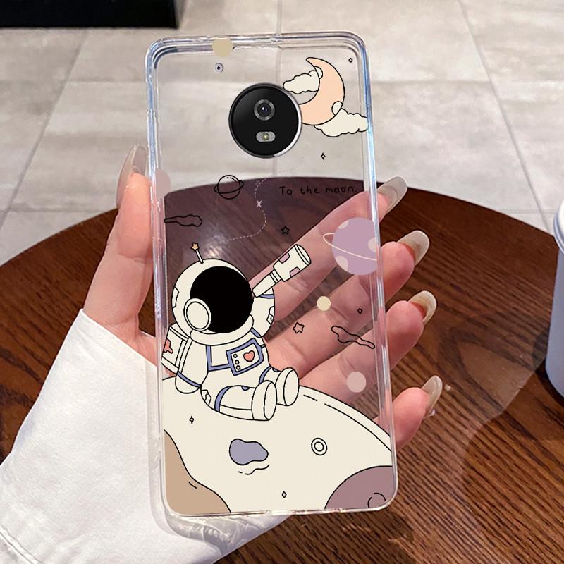 Case For Motorola Moto G5/Moto G5 Plus/Moto X 2017/Moto G5S/Moto G5S Plus Clear Silicone Soft TPU Cover Cute Cat Protective Case