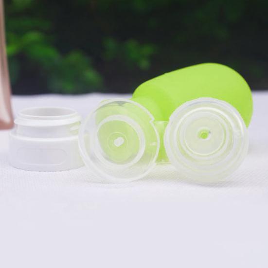 Контейнер для жидкости, герметичная нескользящая силиконовая упаковочная бутылка для шампуня для дома