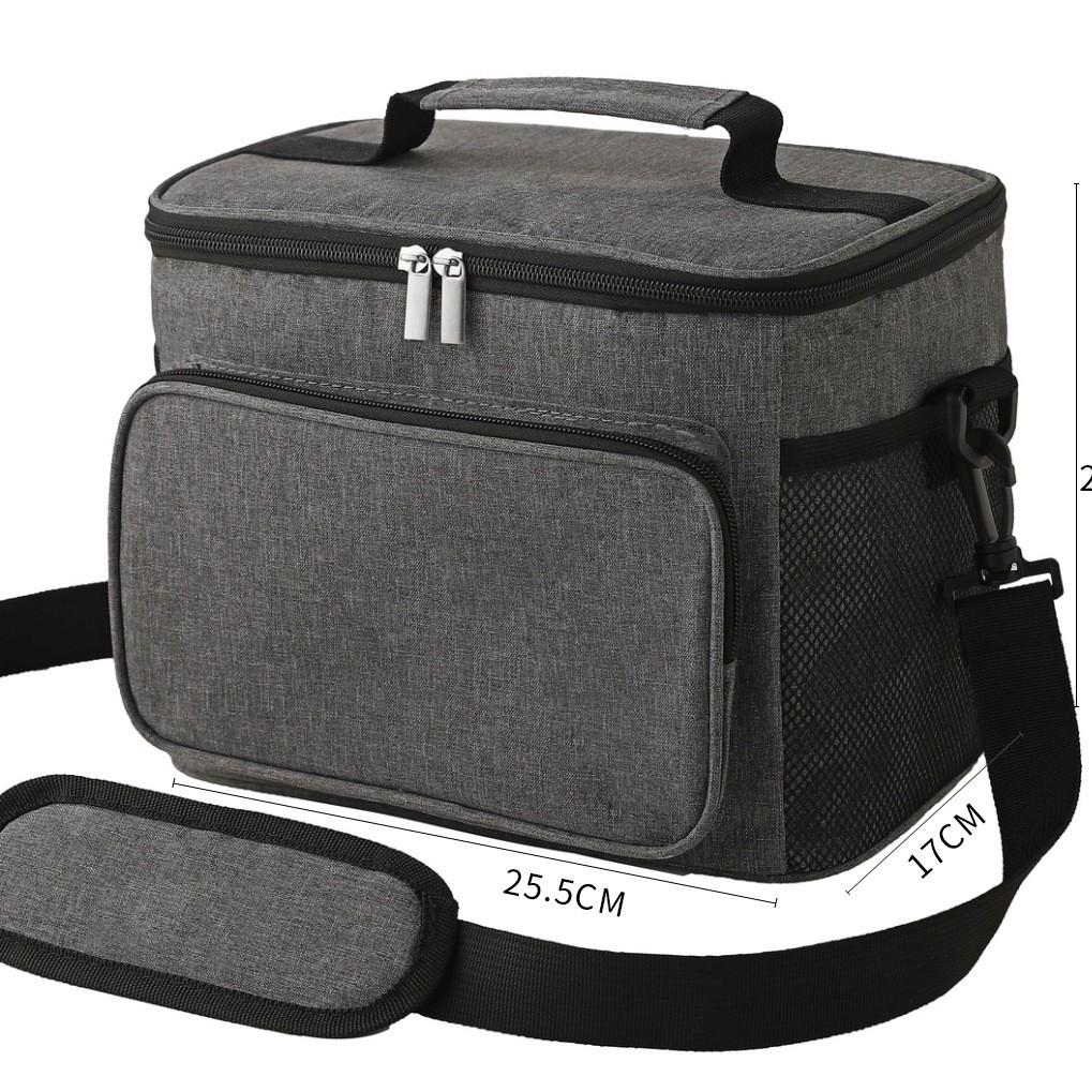 Insulated Outdoor Oxford Cloth Ice Pack Large Capacity Lunch Bag