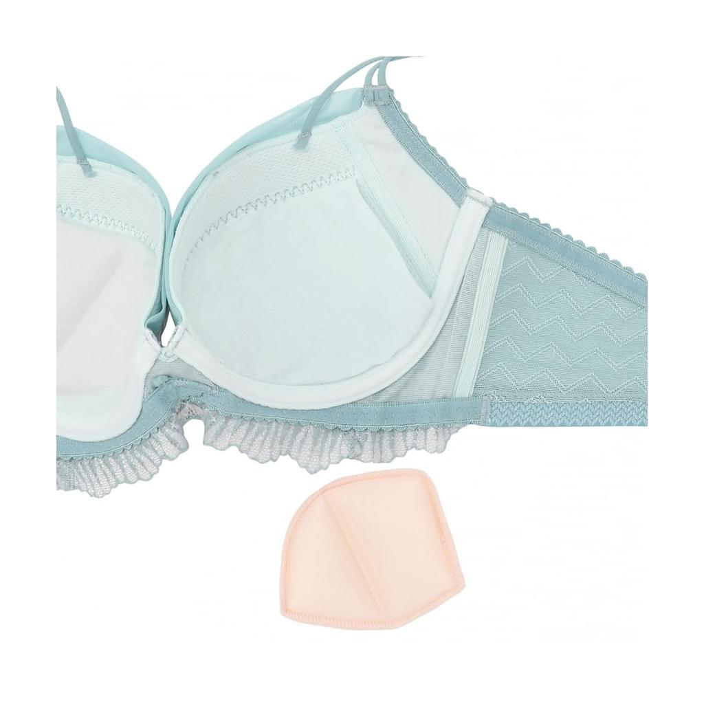 Triumph Crystal Size D65 Push-Up Bra, Reflection, Gray, M013,