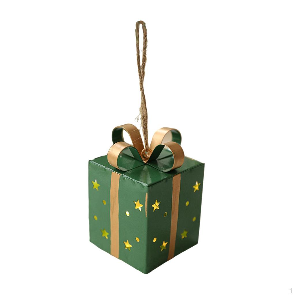 Подарочная коробка с подсветкой для украшения елки