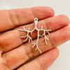 5Pcs DIY Necklace Pendants 27 * 31mm Branch Pendant Material Jewelry Making Accessories  Headwear