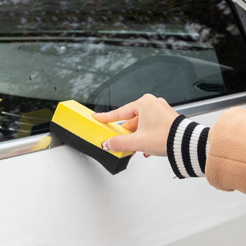 Подушечки-аппликаторы из ЭВА, губка из ЭВА, губка для мытья автомобиля и чистящие подушечки, идеально подходят для легкого нанесения воска, герметика, кондиционера.