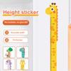 Cute Cartoon Height Sticker Unicorn Dinosaur Giraffe Wall Height Measuring Ruler Stickers For Kids Room Kindergarten Decor