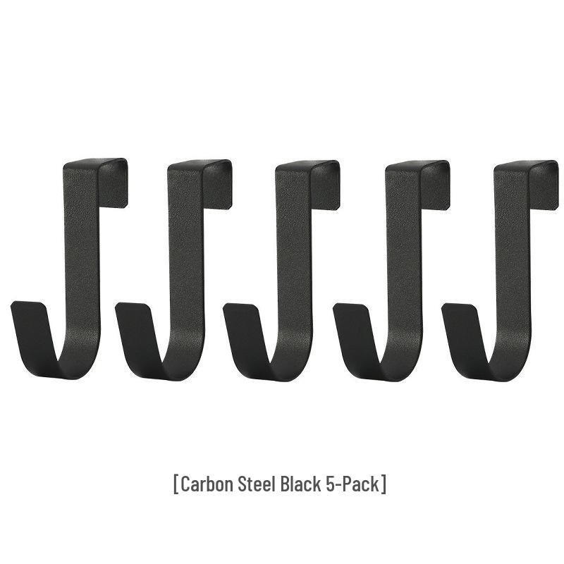 Бесшумный кованый крючок-вешалка и полка на дверь без сверления