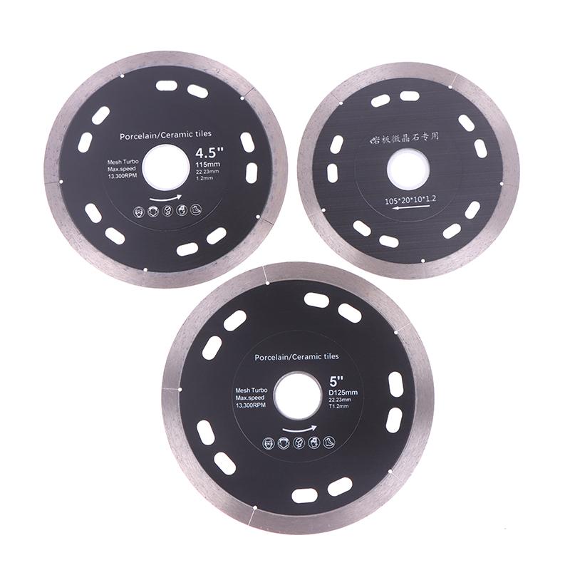 105/115/125мм Алмазный пильный диск для сухой резки металла, паяный диск, диск для угловой шлифмашины, отрезной круг для камня, плитки, стены