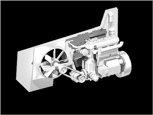 ICM 1/35 Французский бронеавтомобиль Panhard AMD-35 178 Пластиковая модель