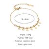 YACHAN High Quality Stainless Steel Splice Chain Bracelets 18K Gold Plated Disc Charms Bracelet Simple Trendy Charm Jewelry Gift