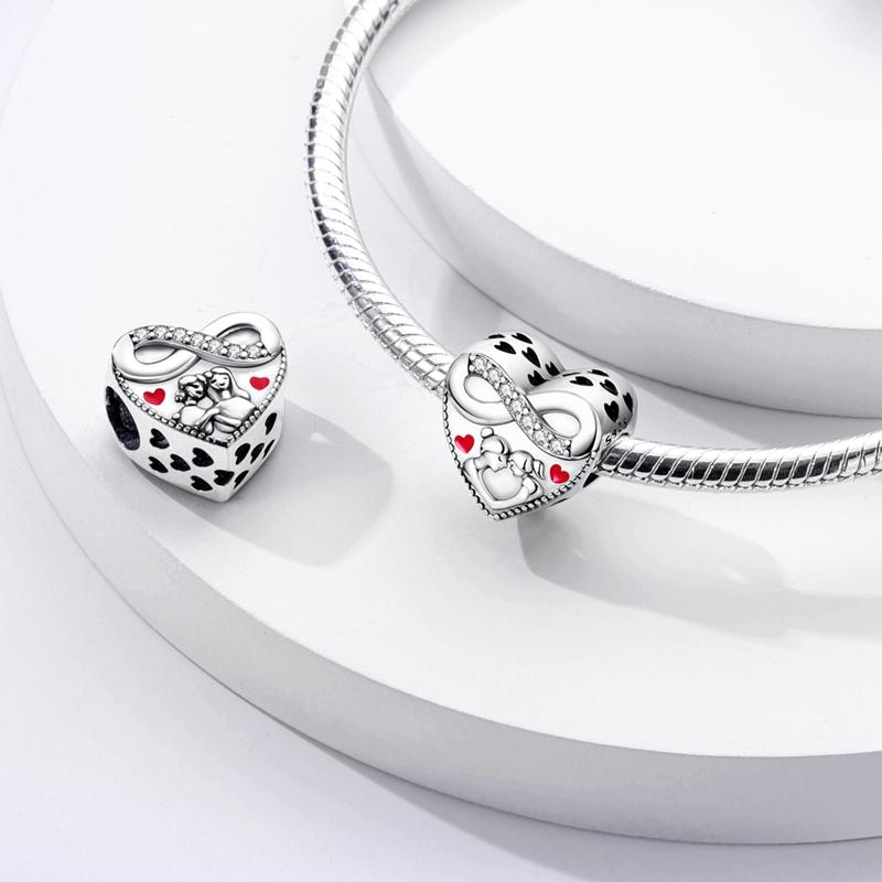 925 Silver Charms Beads for Bracelet Necklace Women Jewelry Gift Fit Boy Girl Mother Pendant