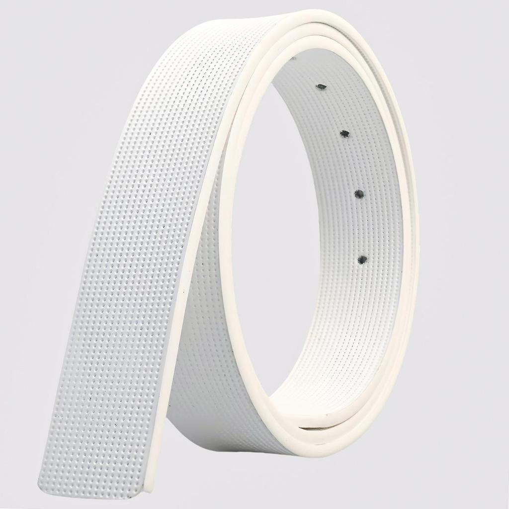 Мужской двухслойный кожаный ремень 3,5 см с автоматической пряжкой