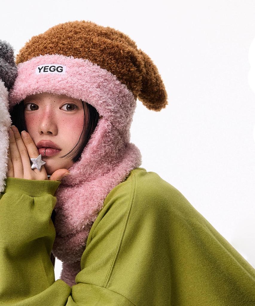 Шапка-шарф Yegeu Duo Коричневый