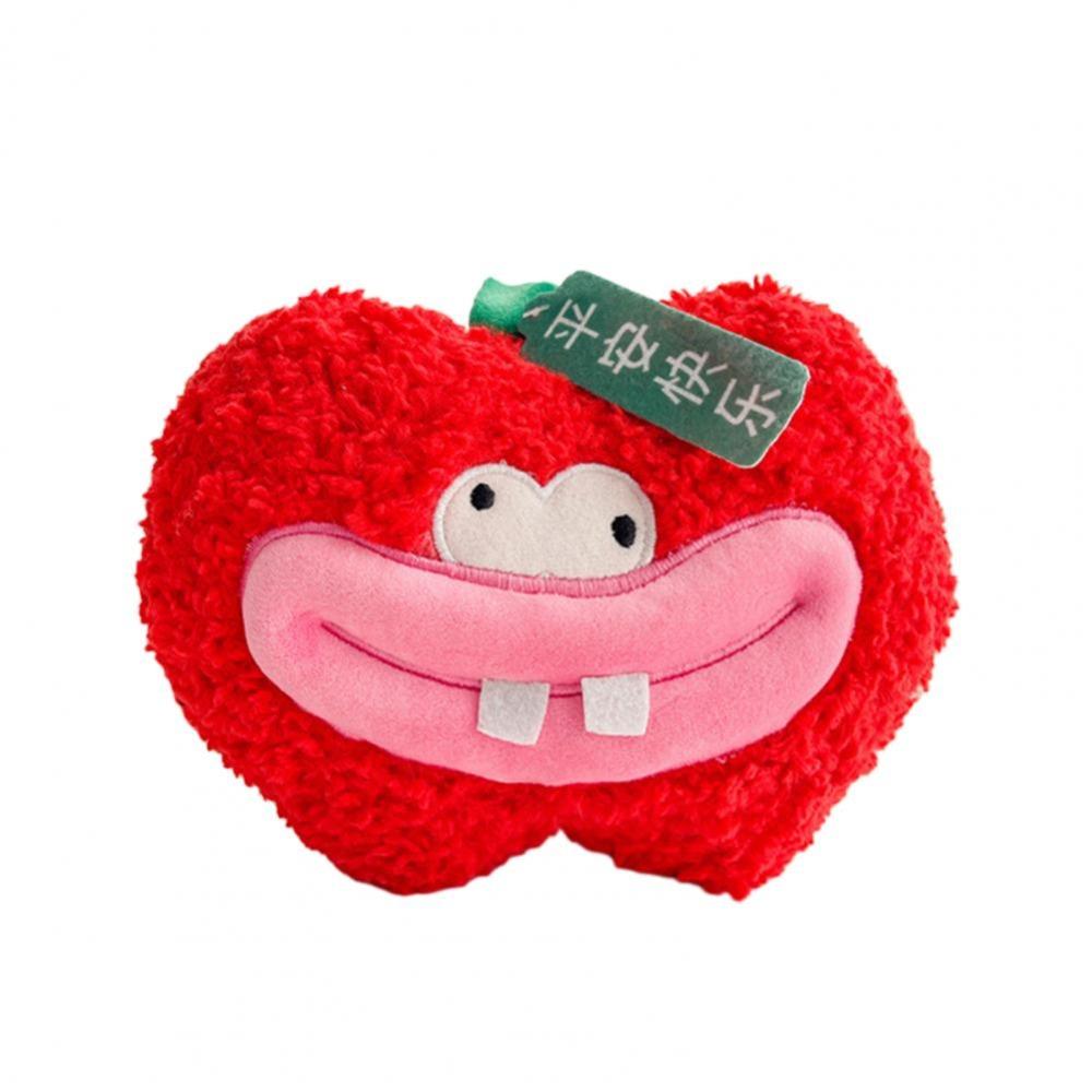Кукла-груша в виде клубники с большим сосисочным ртом и губами-сосисками, набор плюшевых игрушек для мальчиков и девочек