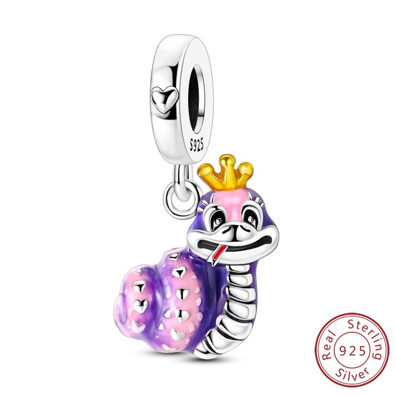 Медный Шарм Сияющая Корона Милый Коготь Шарм-Бусина Подвеска Кубик Рубика Подходит для Оригинальных Браслетов Изысканные Женские Украшения Сделай Сам