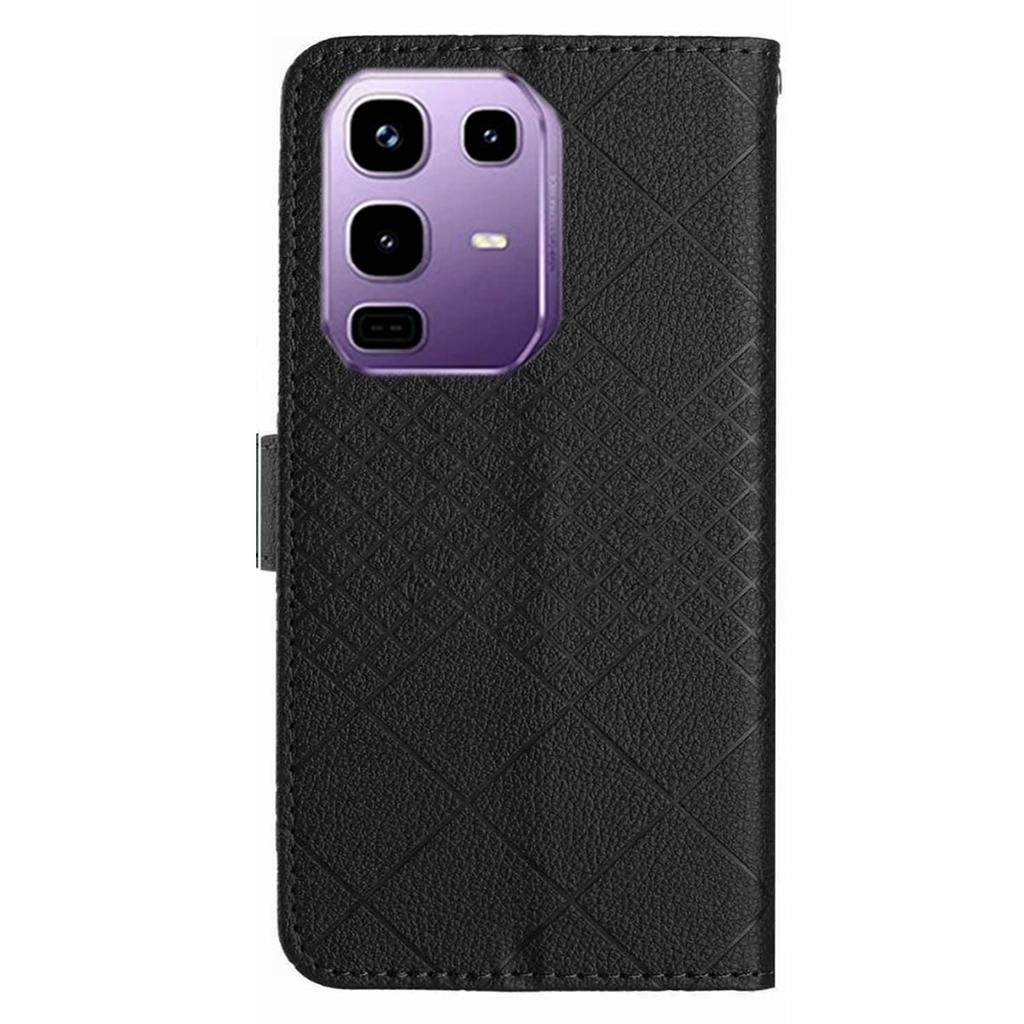 For Infinix Note 50 Pro+ 5G Case Wallet Imprint PU Leather Flip Folio Phone Cover