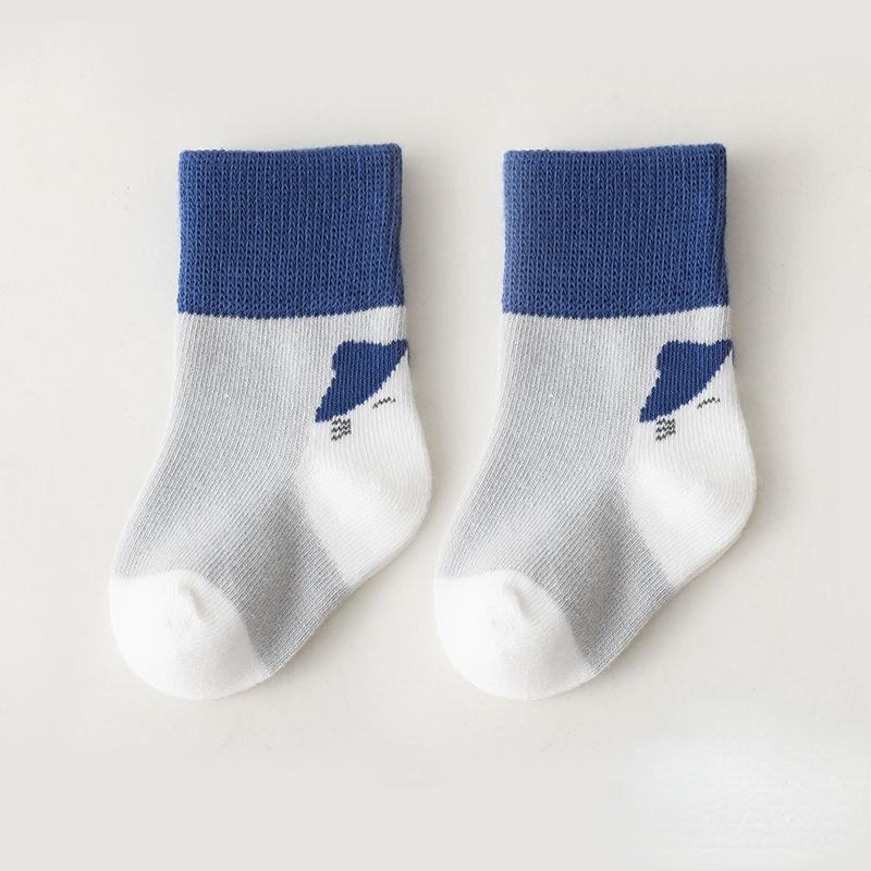 1 пара детских носков, детские носки для девочек, мягкие хлопковые носки с рисунком, милые напольные носки для новорожденных мальчиков и девочек, аксессуары для детской одежды