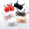 Sexy Bra Underwear Female Bra Thin Section with Steel Ring Big Yards To Increase The Winter Chest Shrinkage Thinning